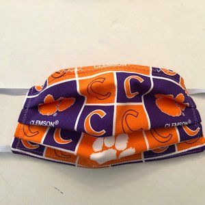 Homemade Face Mask - Clemson Tigers